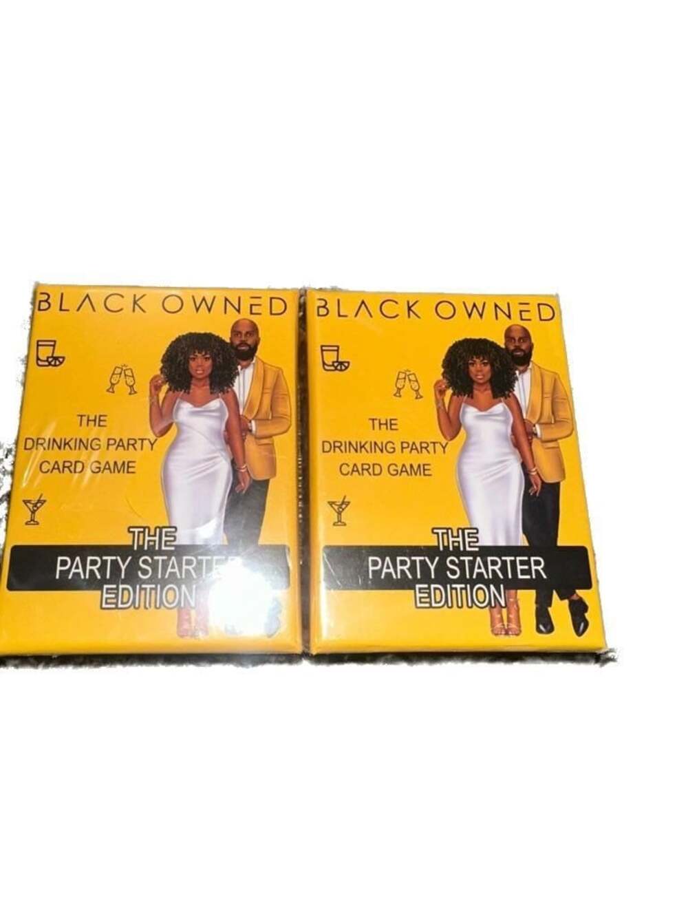 Black Owned The Party Starter Edition Drinking Party Card Game Adult Game Night